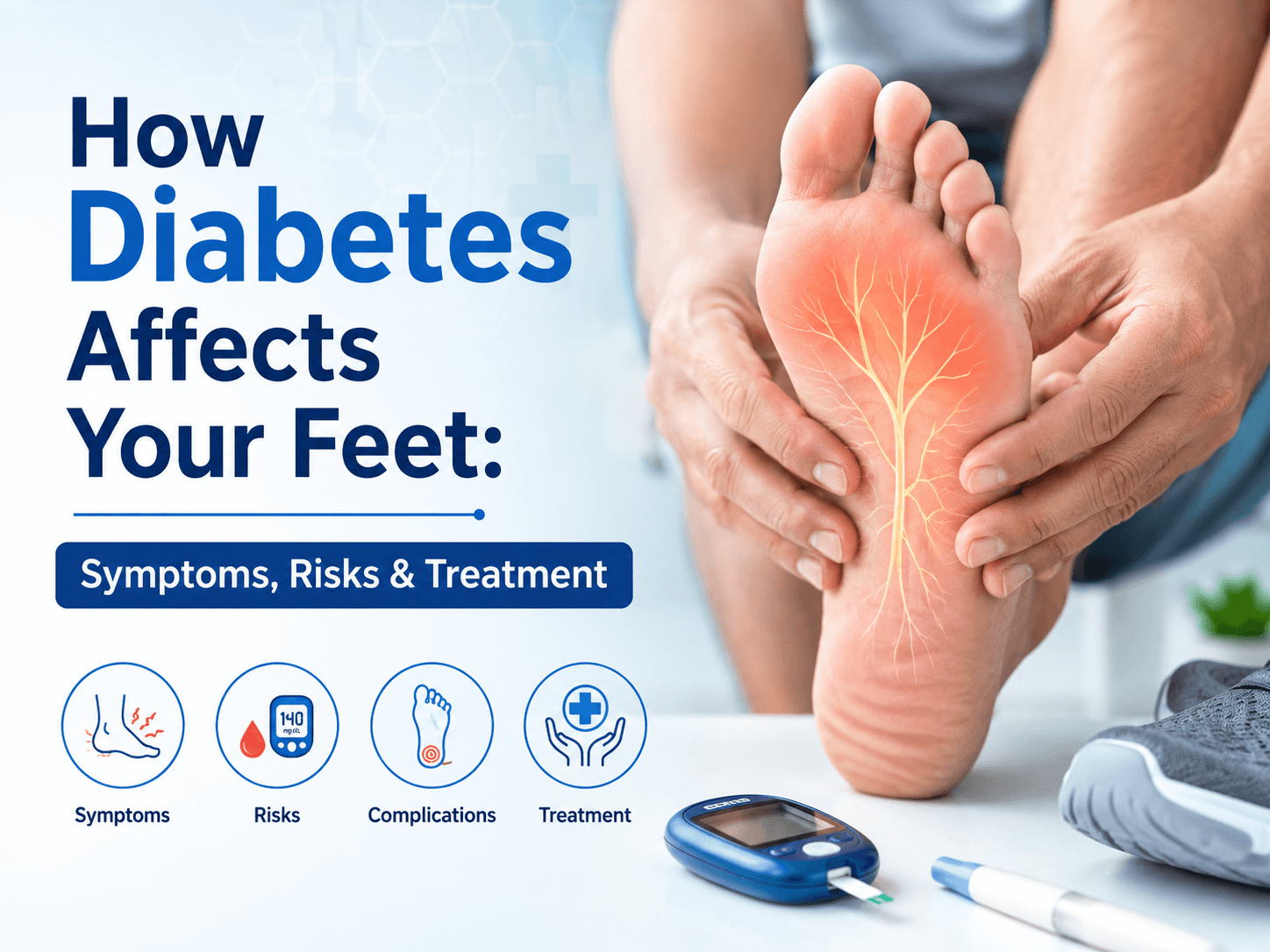 How Diabetes Affects Your Feet: Symptoms, Risks & Treatment